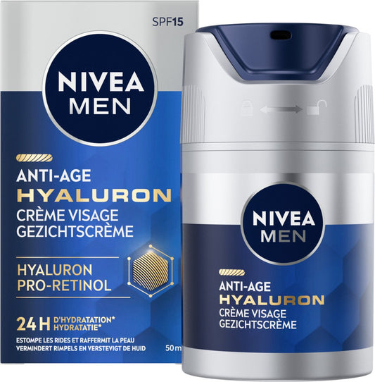 NIVEA MEN Anti-Aging Crème SPF 15 - 50 ml