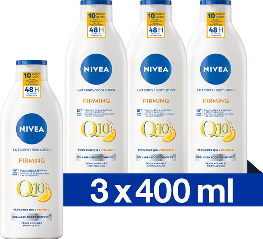 NIVEA Q10 Verstevigende Bodylotion - 3x400 ml
