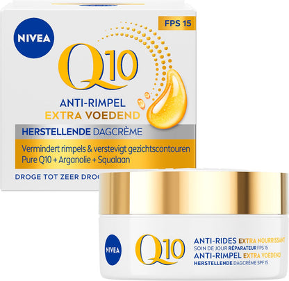 NIVEA Q10 Power Dagcrème Extra Voedend SPF15 - 50ml