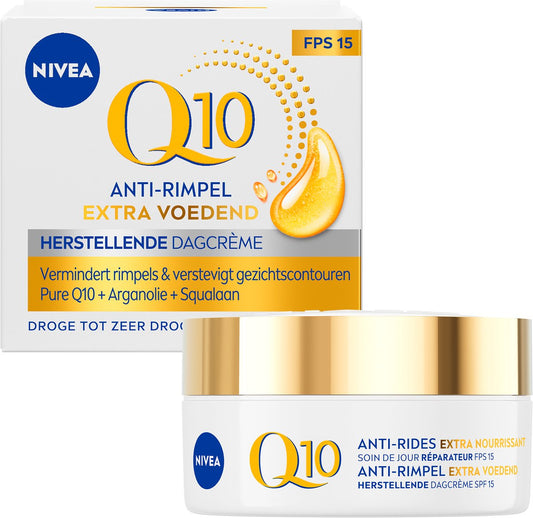 NIVEA Q10 Power Dagcrème Extra Voedend SPF15 - 50ml