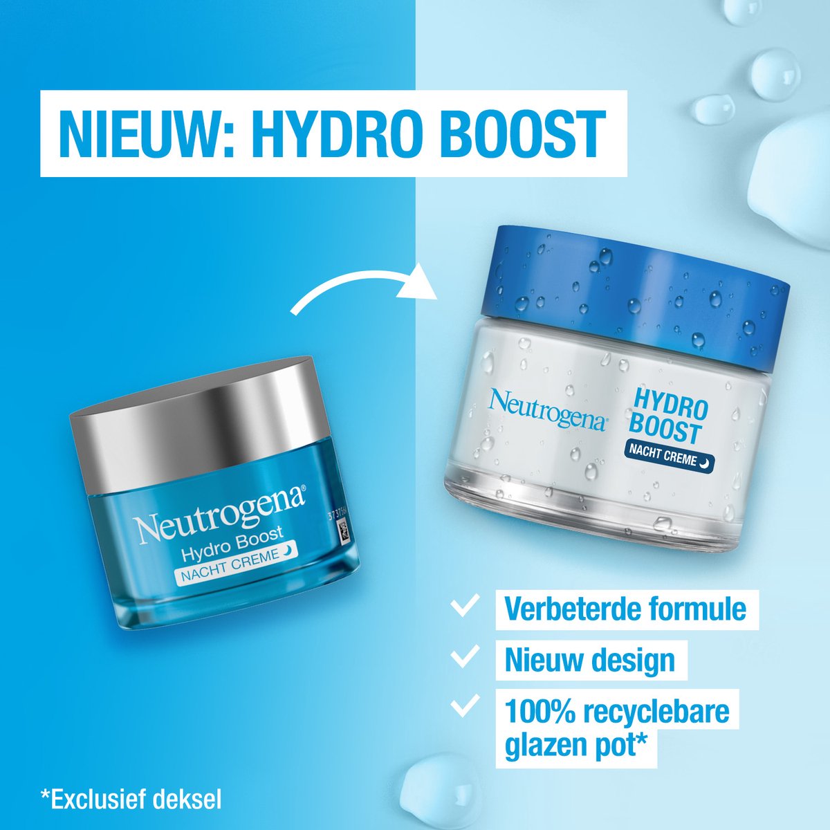 Neutrogena Hydro Boost Nachtcrème - 50 ml
