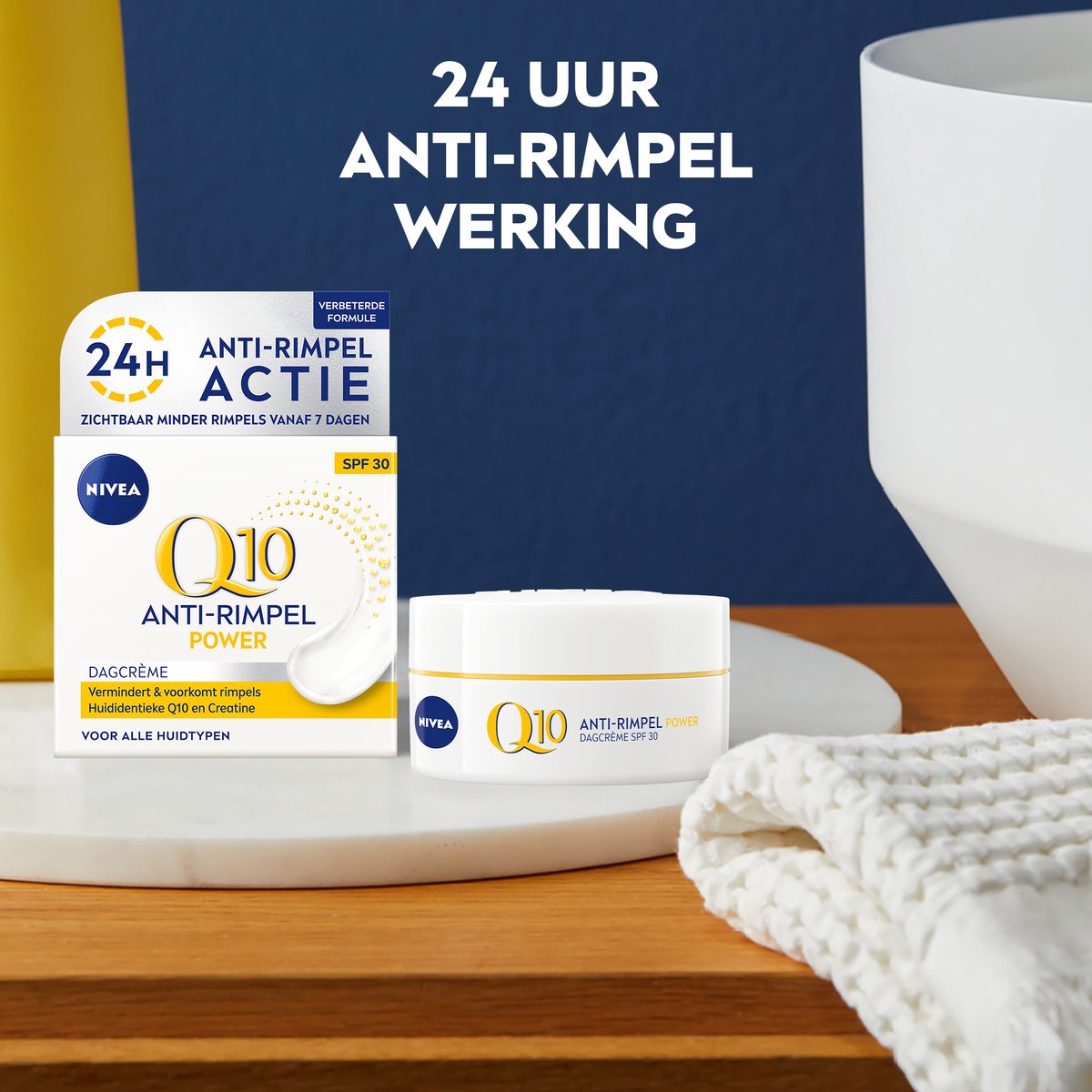 NIVEA Q10 POWER Anti-Rimpel Crème SPF 30 - 50 ml