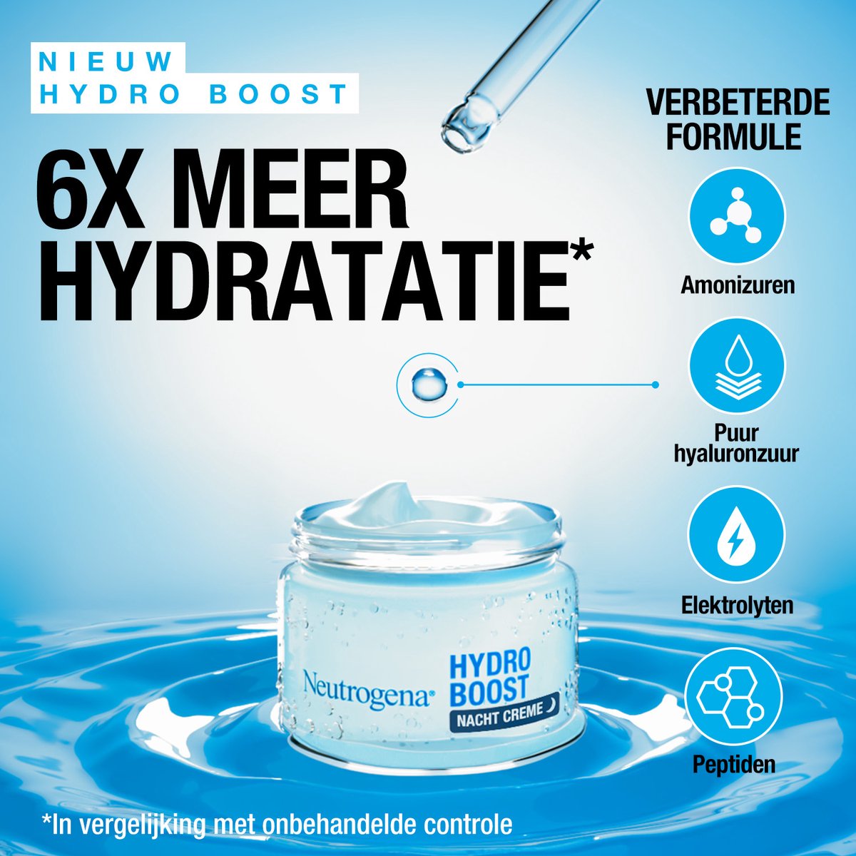 Neutrogena Hydro Boost Nachtcrème - 50 ml