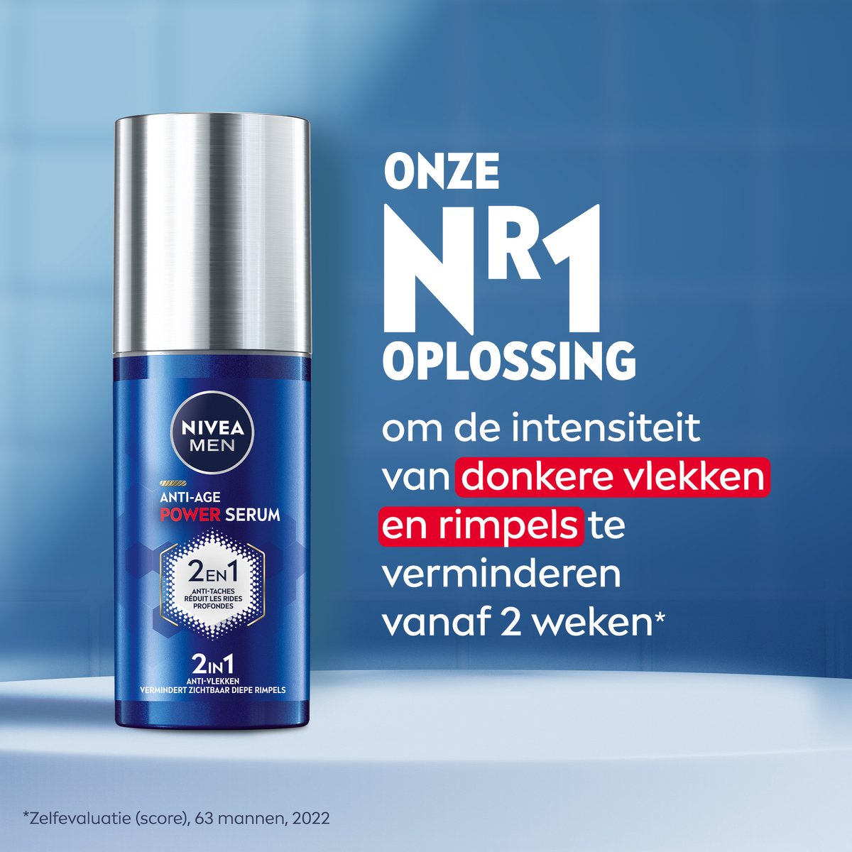 NIVEA MEN Anti-Age 2in1 Power Serum - 30 ml