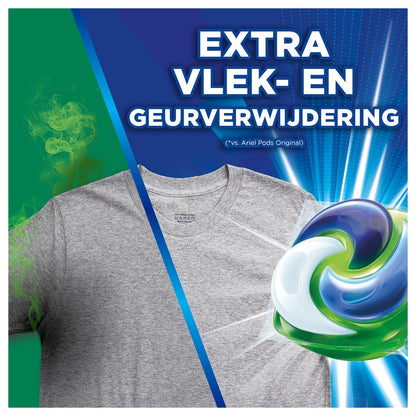 Ariel 4in1 Wasmiddel Pods +Active Odor Defense - Vleugje Ambi Pur - 3x45 Capsules