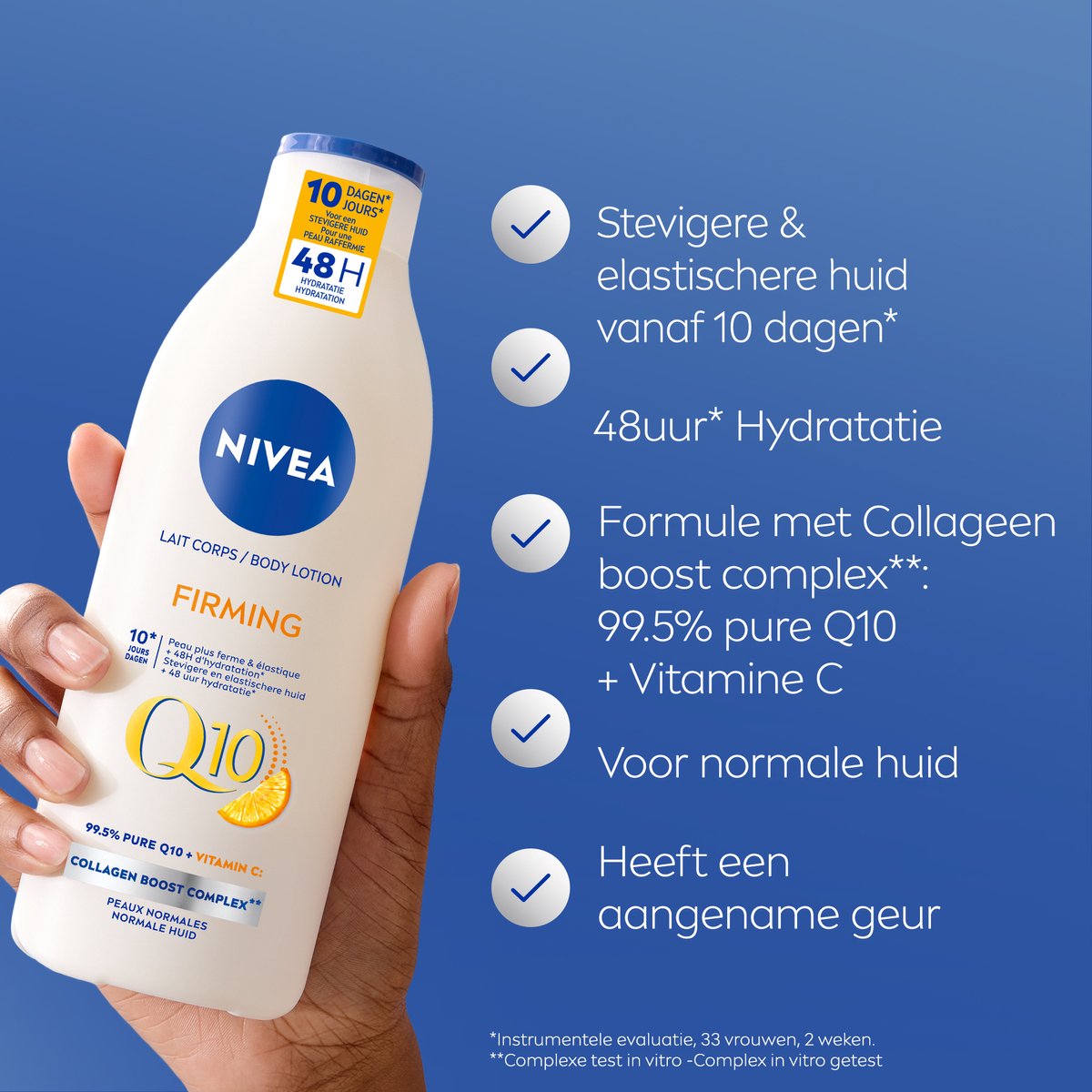 NIVEA Q10 Verstevigende Bodylotion - 3x400 ml