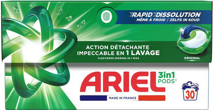 Ariel 3in1 Wasmiddel Pods Original - 4 x 30 wasbeurten