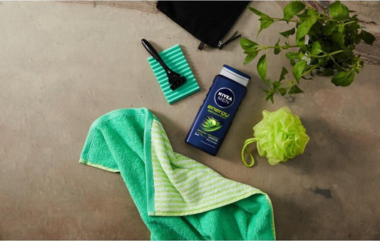 NIVEA Men Energy Douchegel - 250ml - 2 Stuks
