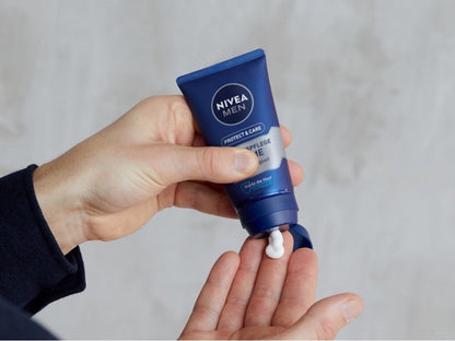 NIVEA MEN Protect & Care Gezichtscrème - 2x75 ml