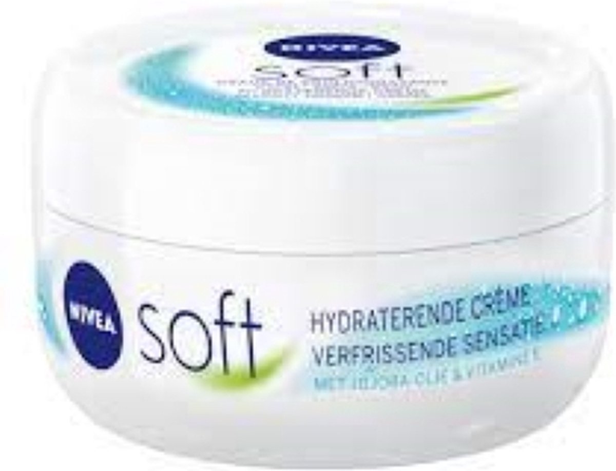 Nivea Crème Soft - Hydraterende Crème - 4 x 200 ml