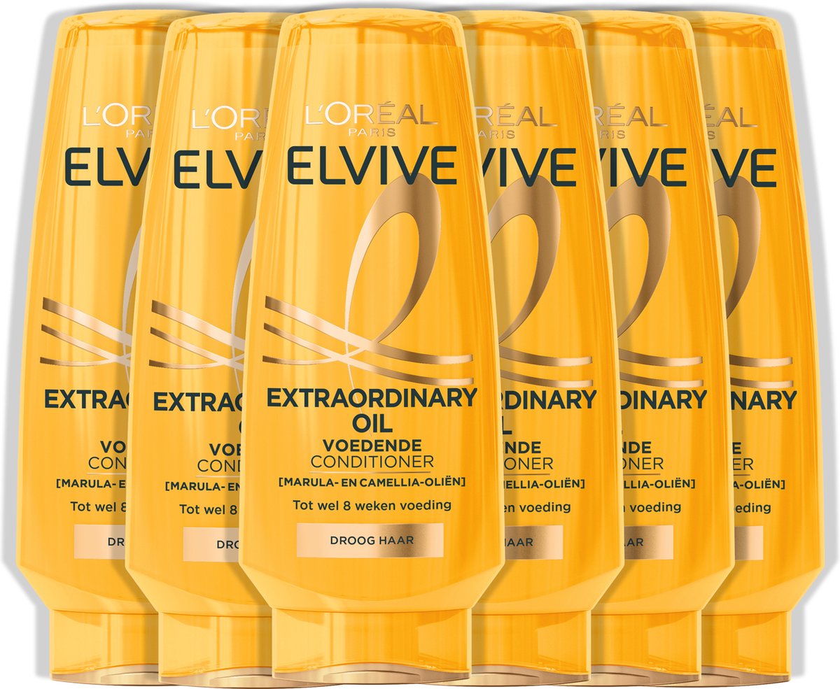 L'Oréal Paris Elvive Extraordinary Oil Conditioner - 6x200 ml