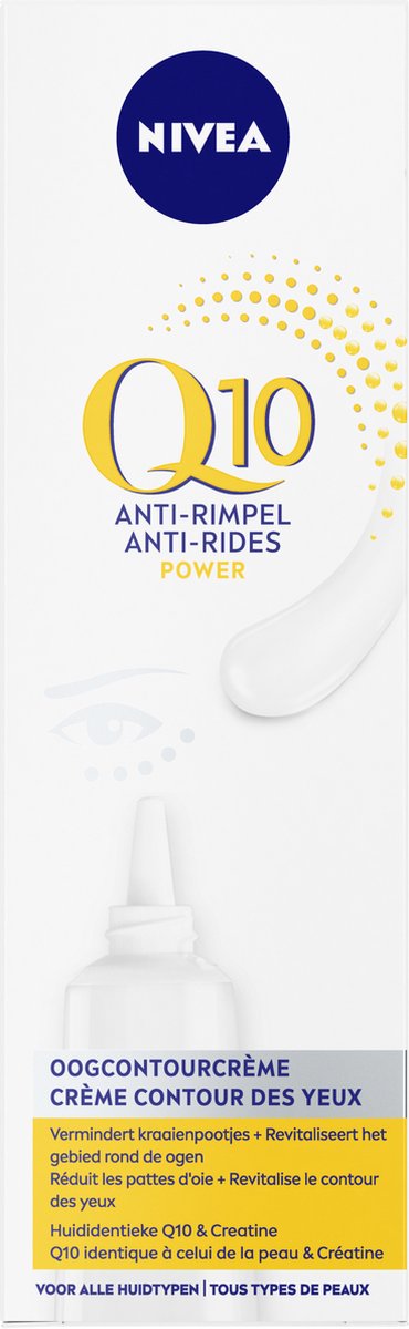 NIVEA Q10 POWER Oogcontourcrème - Anti-Rimpel - 15ml