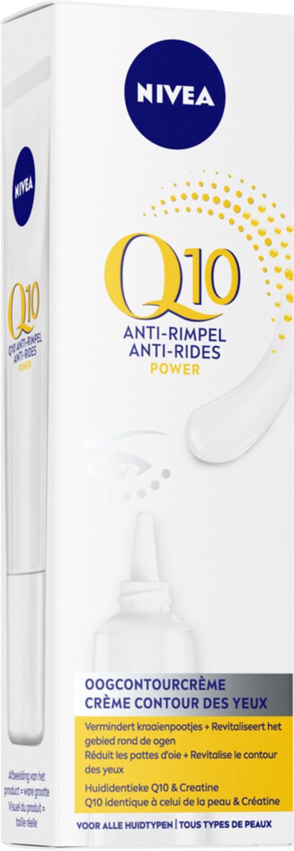 NIVEA Q10 POWER Oogcontourcrème - Anti-Rimpel - 15ml