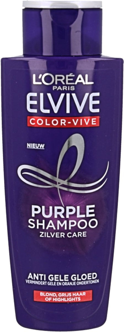 L’Oréal Paris Elvive Color Vive Purple Shampoo - Blond & Grijs Haar - 200ml