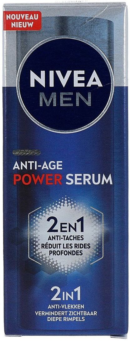 NIVEA MEN Anti-Age 2in1 Power Serum - 30 ml