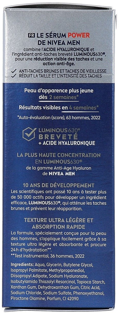 NIVEA MEN Anti-Age 2in1 Power Serum - 30 ml