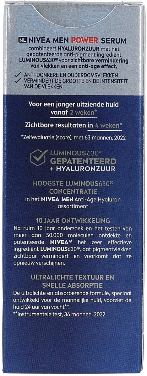 NIVEA MEN Anti-Age 2in1 Power Serum - 30 ml