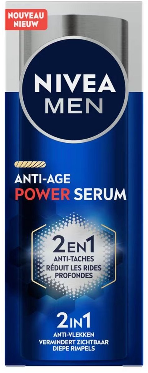 NIVEA MEN Anti-Age 2in1 Power Serum - 30 ml