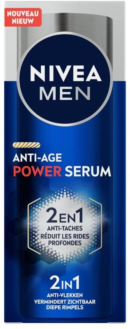 NIVEA MEN Anti-Age 2in1 Power Serum - 30 ml
