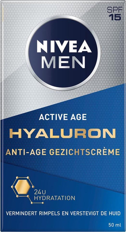 NIVEA MEN Anti-Aging Crème SPF 15 - 50 ml