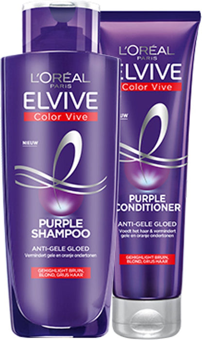 L’Oréal Paris Elvive Color Vive Purple Shampoo - Blond & Grijs Haar - 200ml
