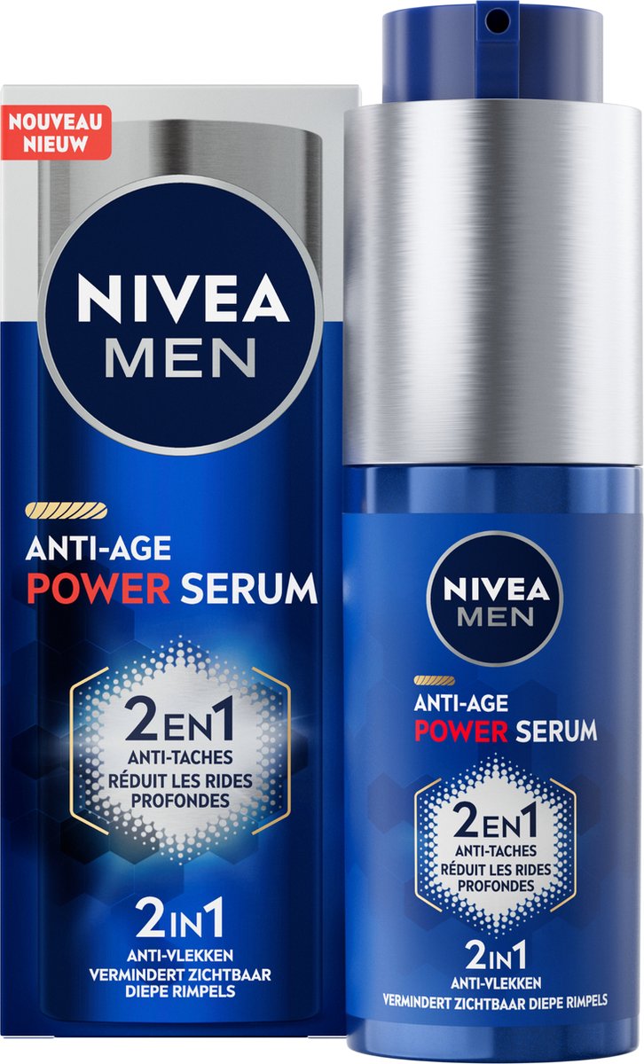 NIVEA MEN Anti-Age 2in1 Power Serum - 30 ml