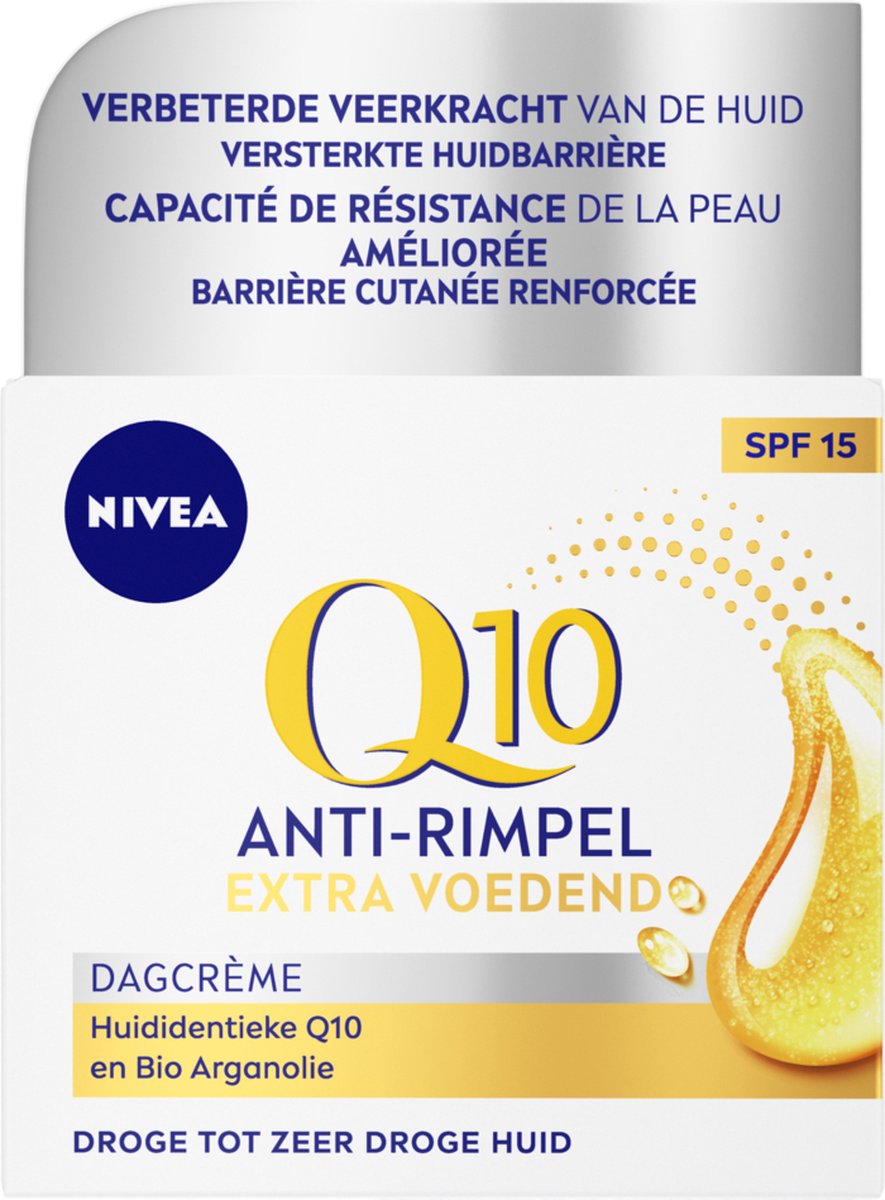 NIVEA Q10 Power Dagcrème Extra Voedend SPF15 - 50ml