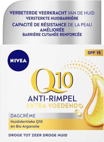 NIVEA Q10 Power Dagcrème Extra Voedend SPF15 - 50ml
