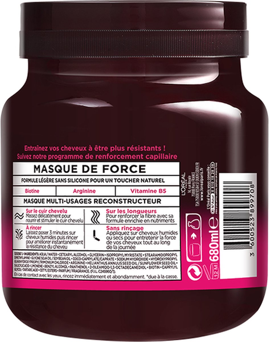 L'Oréal Elvive Full Resist Haarmasker 350ml