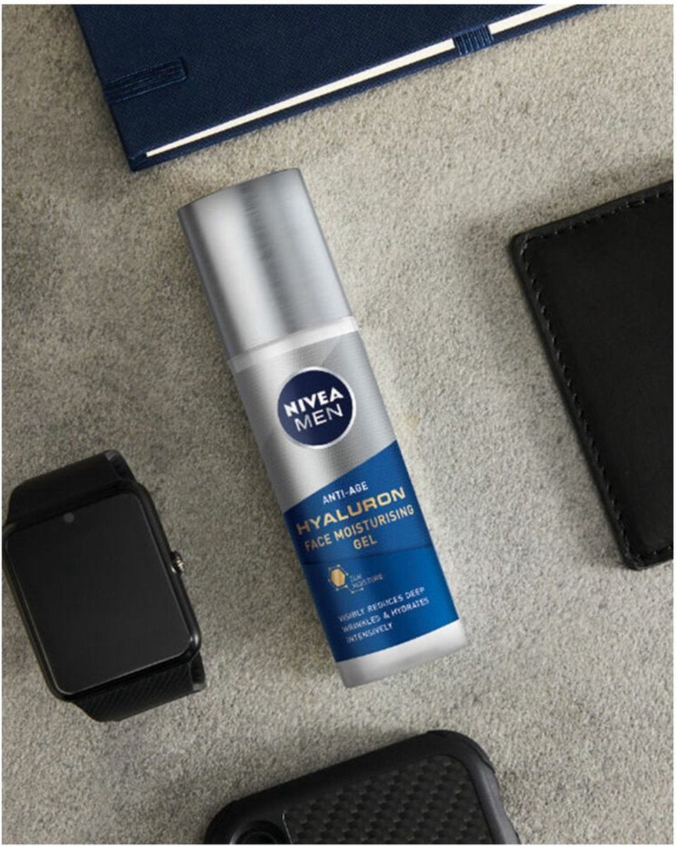 NIVEA MEN Anti-Age Gezichtsgel - 3x50 ml