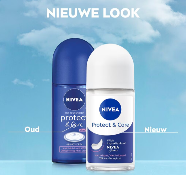 Nivea Protect And Care Deodorant Roll On 50ml