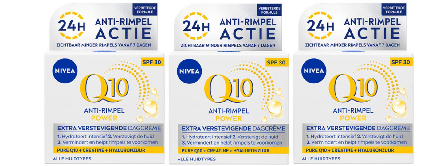 NIVEA Q10 POWER Anti-Rimpel Crème SPF 30 - 50 ml