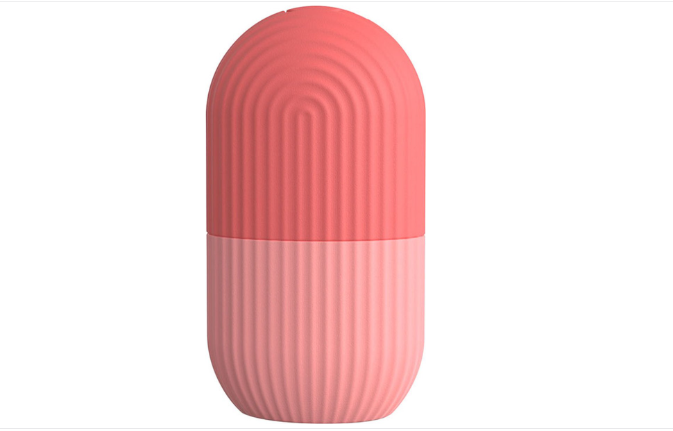 Gezicht ijs roller – Gezicht Ijsroller - Ijs contouren – face icing – face ice contouring – ice skin care – Paars